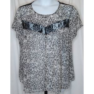 Maurices Georgette Print Top